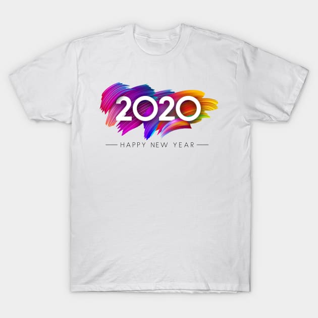 HAPPY NEW YEAR T-Shirt by JMPrint